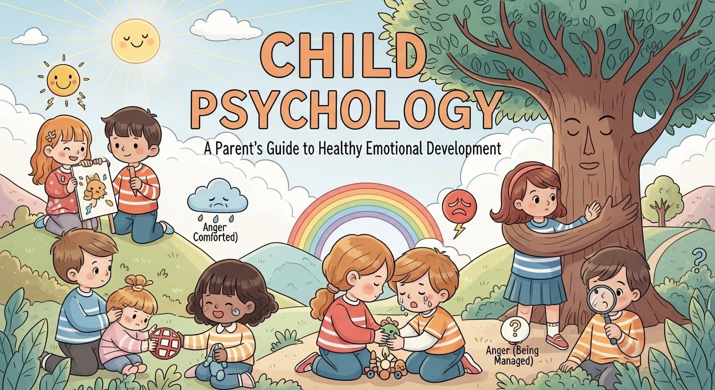 Çocuk Psikolojisi: Sağlıklı Duygusal Gelişim İçin Ebeveyn Rehberi - Psikolog Gamze ALVER blog yazısı görseli